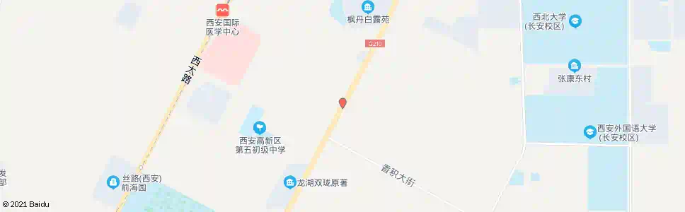 西安羊元村_公交站地图_西安公交_妙搜公交查询2025
