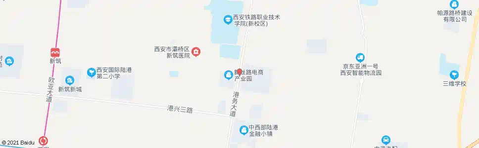 西安潘骞路口_公交站地图_西安公交_妙搜公交查询2025