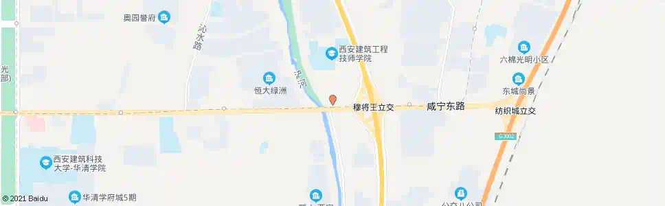 西安纺南路西口_公交站地图_西安公交_妙搜公交查询2025