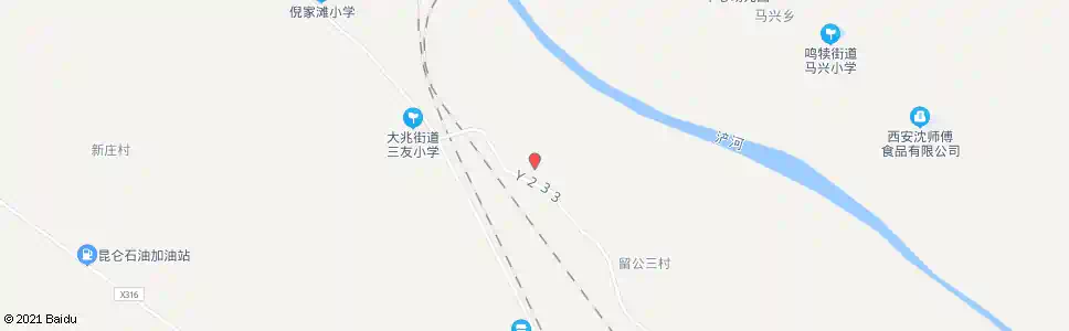 西安友联村_公交站地图_西安公交_妙搜公交查询2025