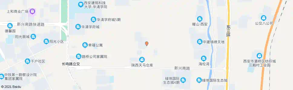 西安白杨寨_公交站地图_西安公交_妙搜公交查询2025