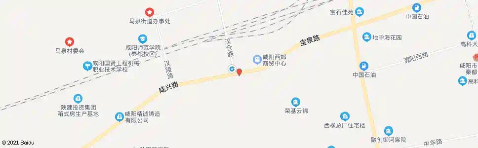 咸阳陕广_公交站地图_咸阳公交_妙搜公交查询2025