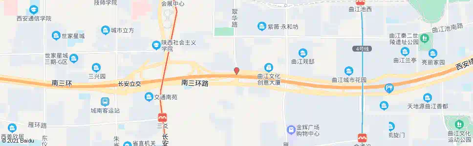 咸阳长安立交_公交站地图_咸阳公交_妙搜公交查询2025