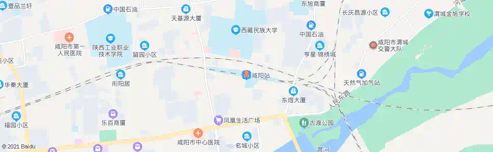 咸阳河南路_公交站地图_咸阳公交_妙搜公交查询2025
