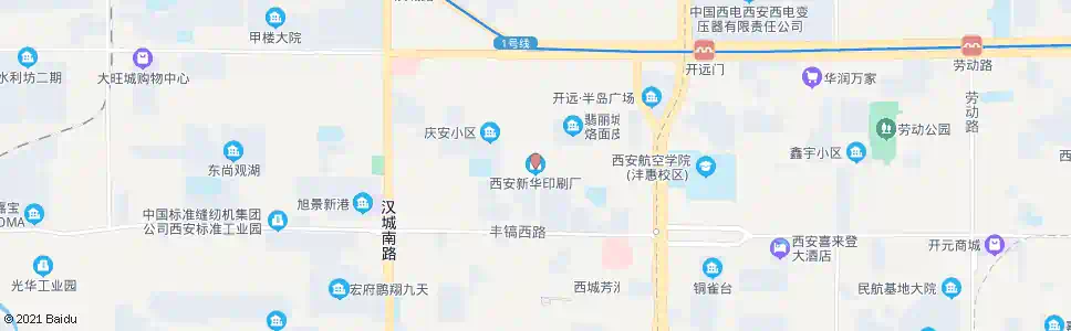 咸阳新华印刷厂_公交站地图_咸阳公交_妙搜公交查询2025