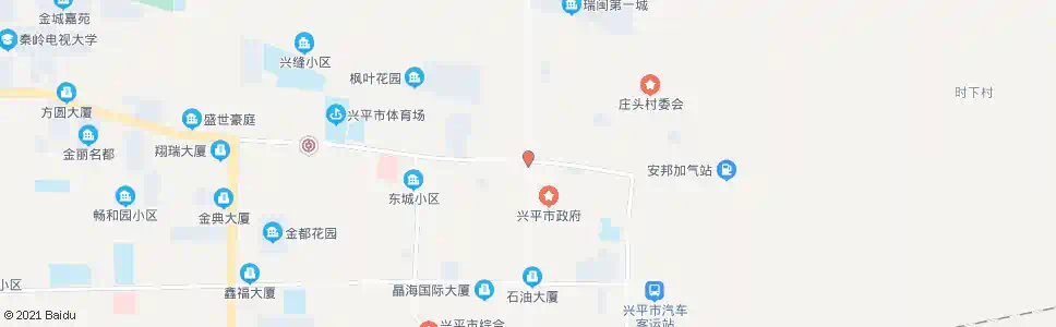 咸阳北门口十字_公交站地图_咸阳公交_妙搜公交查询2025