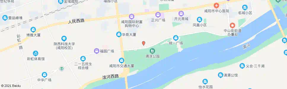咸阳团结南路_公交站地图_咸阳公交_妙搜公交查询2025