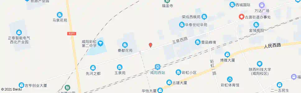 咸阳烟草公司_公交站地图_咸阳公交_妙搜公交查询2025