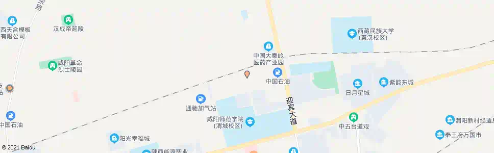 咸阳宝和村_公交站地图_咸阳公交_妙搜公交查询2025