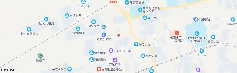咸阳肖家堡_公交站地图_咸阳公交_妙搜公交查询2025