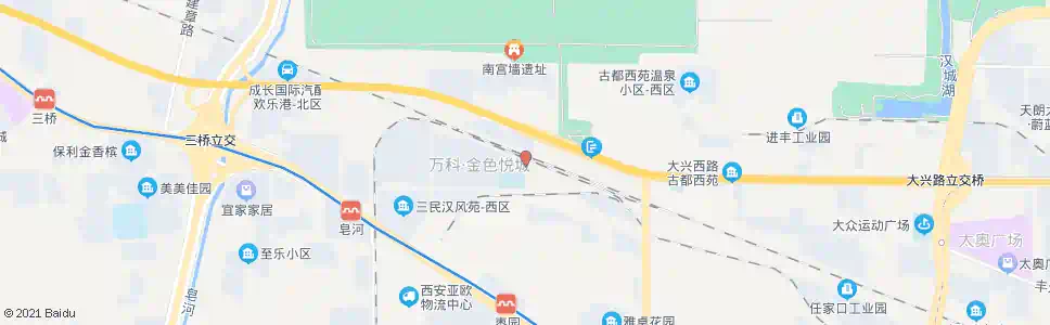 咸阳三民村_公交站地图_咸阳公交_妙搜公交查询2025