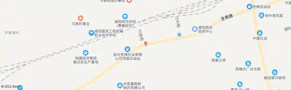 咸阳茂陵路口_公交站地图_咸阳公交_妙搜公交查询2025