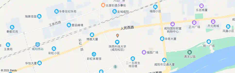 咸阳陕科大_公交站地图_咸阳公交_妙搜公交查询2025