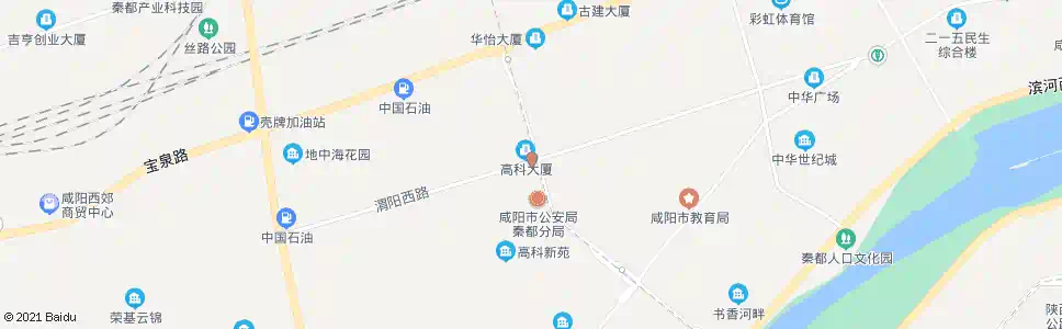 咸阳西阳村什字_公交站地图_咸阳公交_妙搜公交查询2025