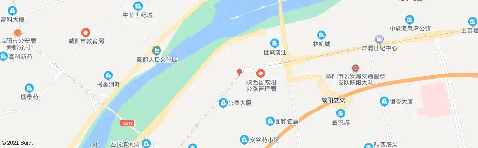 咸阳公交南站_公交站地图_咸阳公交_妙搜公交查询2025