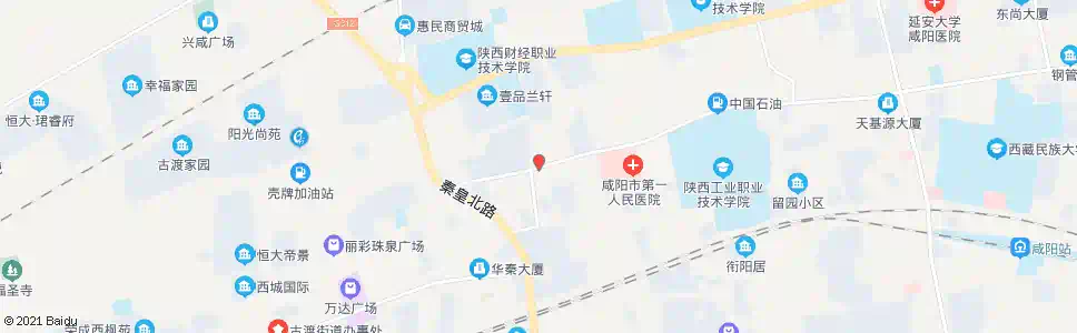 咸阳中研所_公交站地图_咸阳公交_妙搜公交查询2025