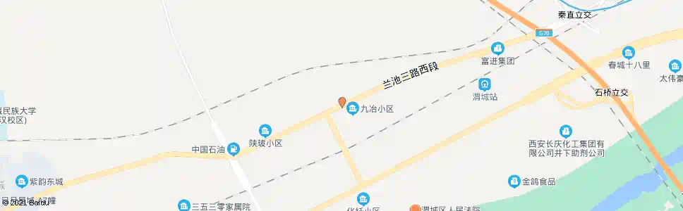 咸阳九冶公司_公交站地图_咸阳公交_妙搜公交查询2025