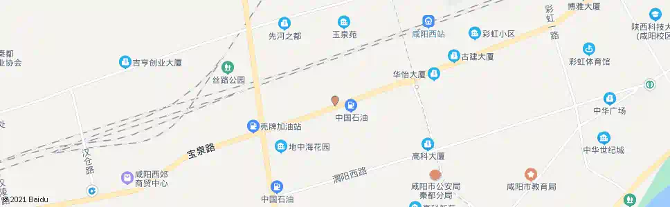 咸阳华侨学校_公交站地图_咸阳公交_妙搜公交查询2025