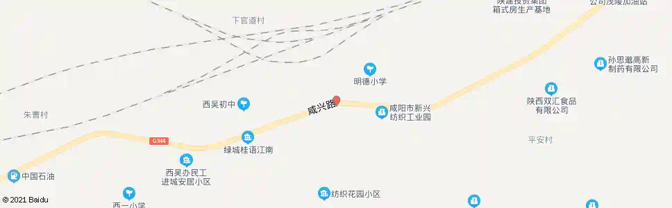 咸阳高渡_公交站地图_咸阳公交_妙搜公交查询2025