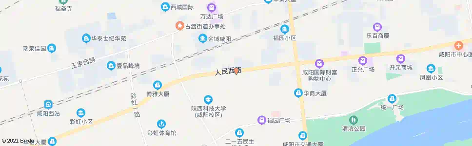 咸阳后卫寨地铁口_公交站地图_咸阳公交_妙搜公交查询2025