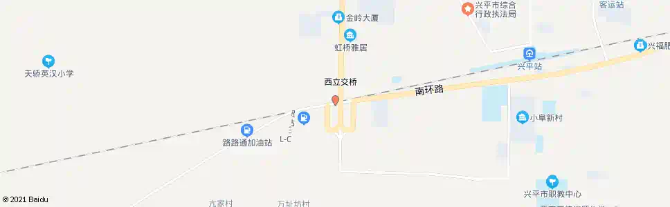 咸阳华清立交西_公交站地图_咸阳公交_妙搜公交查询2025