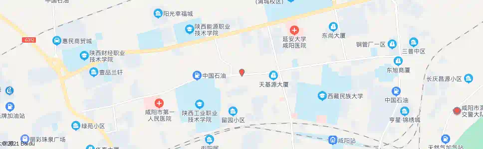 咸阳联盟一路北口_公交站地图_咸阳公交_妙搜公交查询2025
