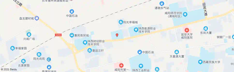 咸阳邮电学院_公交站地图_咸阳公交_妙搜公交查询2025