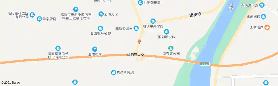 咸阳收费站_公交站地图_咸阳公交_妙搜公交查询2025