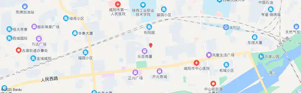 咸阳民生西路_公交站地图_咸阳公交_妙搜公交查询2025