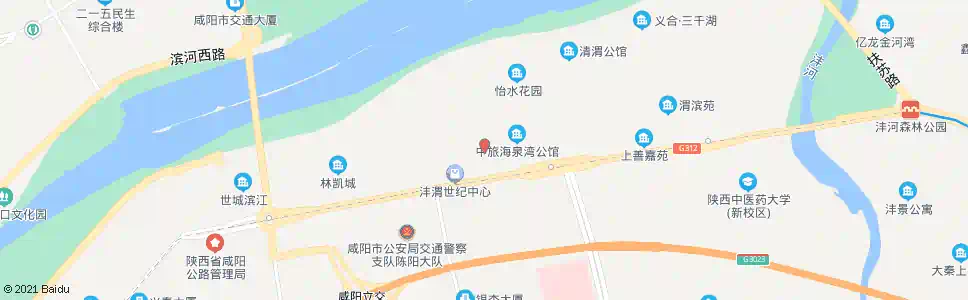 咸阳碧水茗居_公交站地图_咸阳公交_妙搜公交查询2025