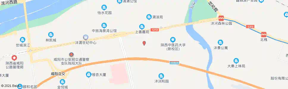 咸阳金泰丝路花城_公交站地图_咸阳公交_妙搜公交查询2025