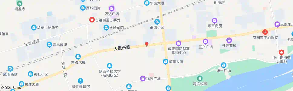 咸阳思源北路_公交站地图_咸阳公交_妙搜公交查询2025