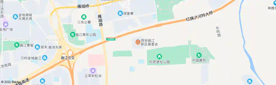 咸阳曲江管委会_公交站地图_咸阳公交_妙搜公交查询2025