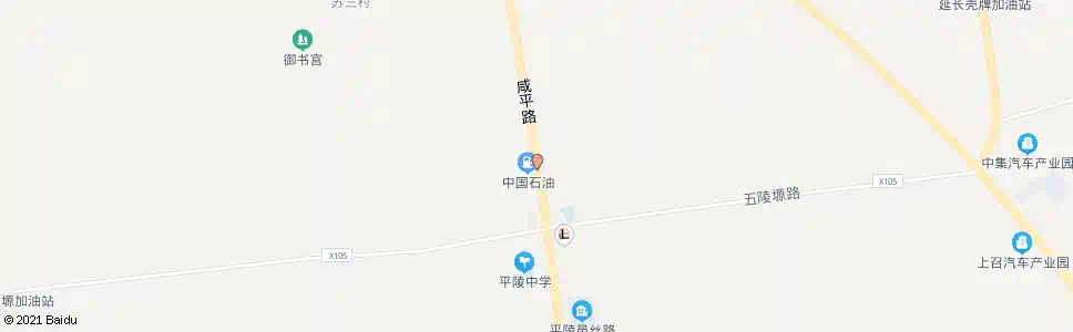 咸阳大王什字_公交站地图_咸阳公交_妙搜公交查询2025