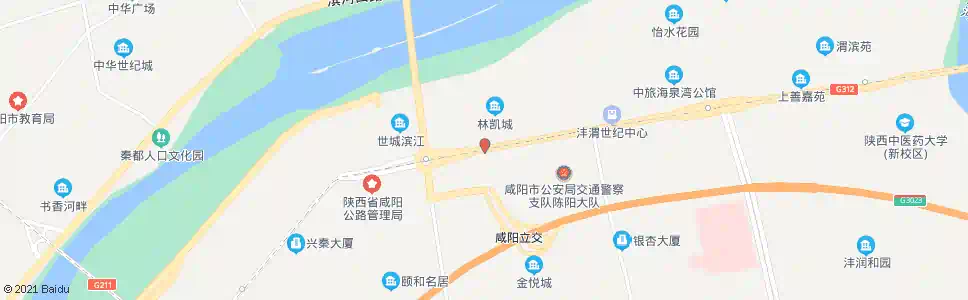 咸阳世纪大道_公交站地图_咸阳公交_妙搜公交查询2025