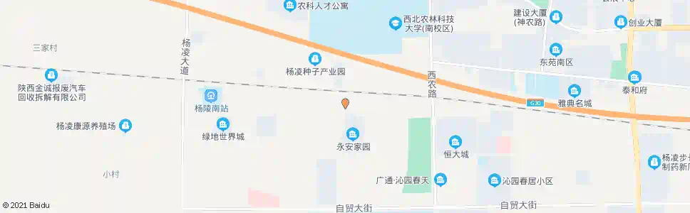 咸阳酱家园_公交站地图_咸阳公交_妙搜公交查询2025