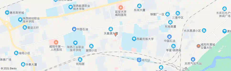 咸阳新兴北路十字_公交站地图_咸阳公交_妙搜公交查询2025