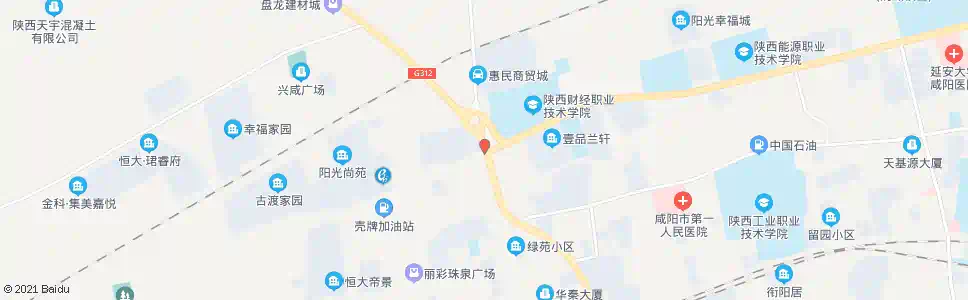 咸阳文林路口_公交站地图_咸阳公交_妙搜公交查询2025