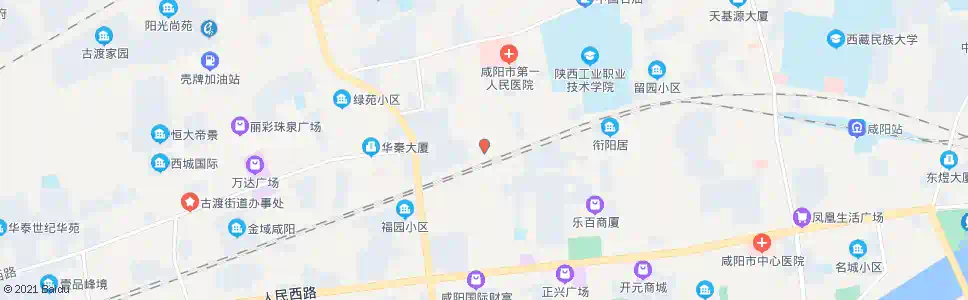 咸阳联盟三路北口_公交站地图_咸阳公交_妙搜公交查询2025