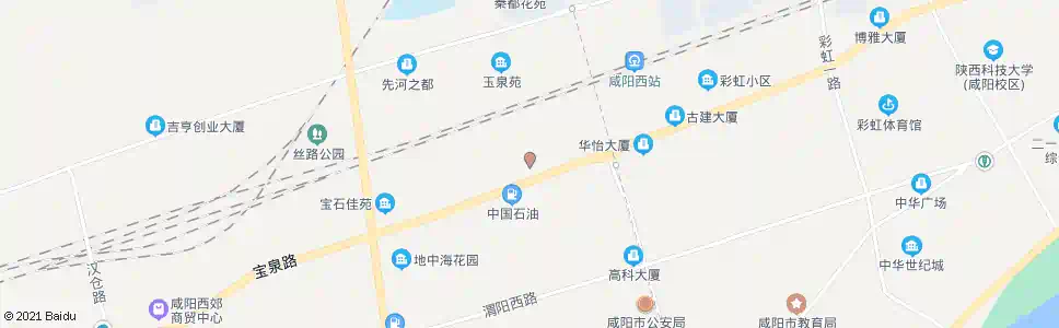 咸阳晨光雅居_公交站地图_咸阳公交_妙搜公交查询2025