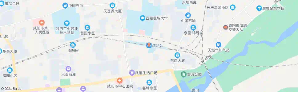 咸阳小南门_公交站地图_咸阳公交_妙搜公交查询2025