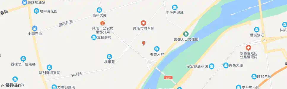 咸阳实验中学_公交站地图_咸阳公交_妙搜公交查询2025