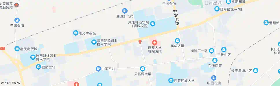 咸阳文林路什字_公交站地图_咸阳公交_妙搜公交查询2025