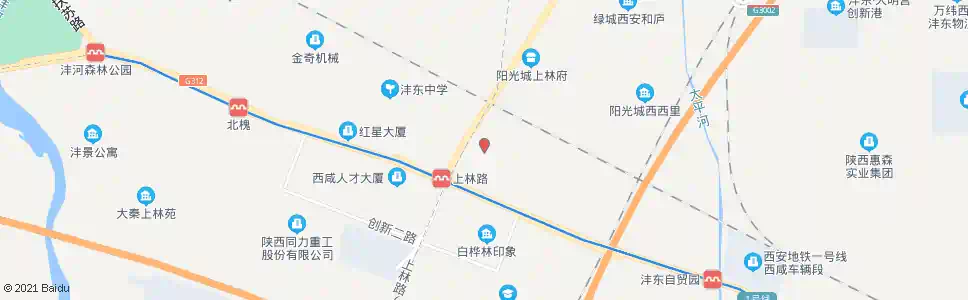 咸阳奥林匹克花园_公交站地图_咸阳公交_妙搜公交查询2025