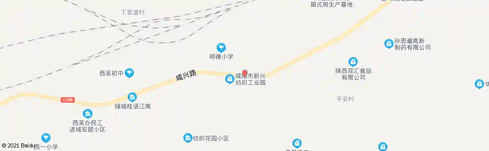咸阳马村西桥_公交站地图_咸阳公交_妙搜公交查询2025