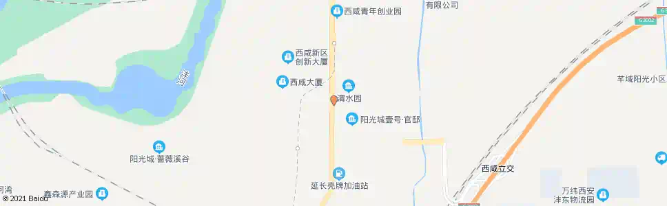 咸阳丰产路_公交站地图_咸阳公交_妙搜公交查询2025