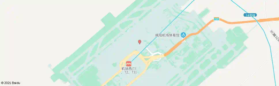 咸阳建国饭店_公交站地图_咸阳公交_妙搜公交查询2025