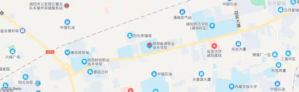 咸阳能源学院_公交站地图_咸阳公交_妙搜公交查询2025