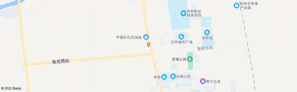 忻州汽车城_公交站地图_忻州公交_妙搜公交查询2025
