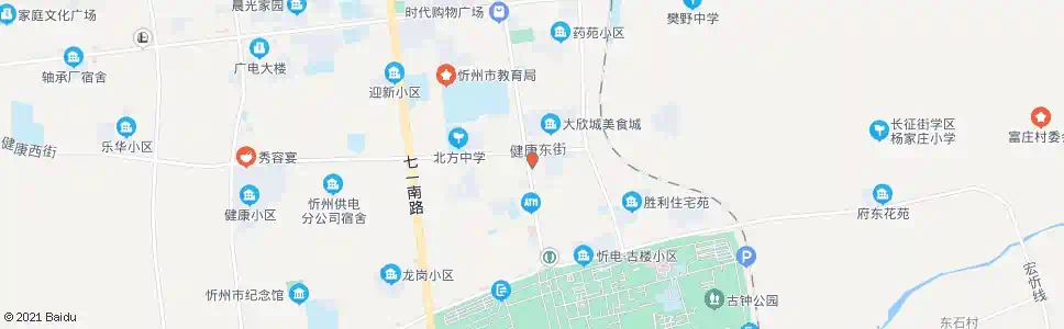 忻州邮电大楼_公交站地图_忻州公交_妙搜公交查询2025